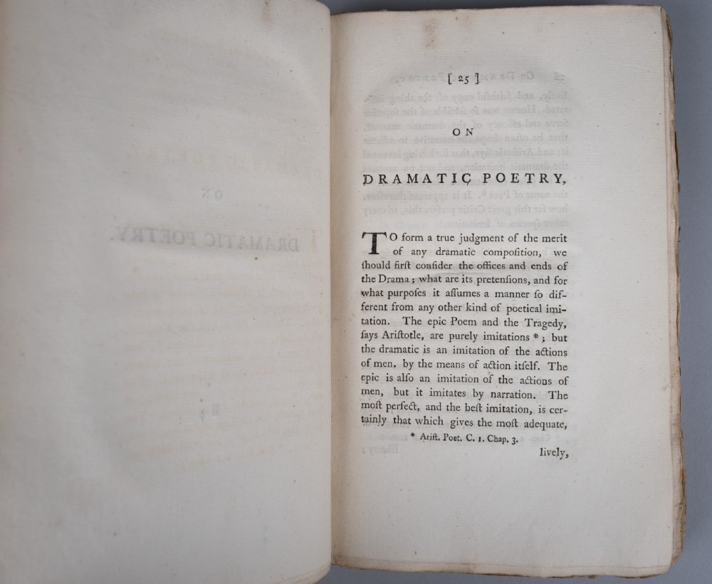 1772 Essay On The Writings And Genius Of Shakespeare by Elizabeth Montagu. Book / Volume. View VIII