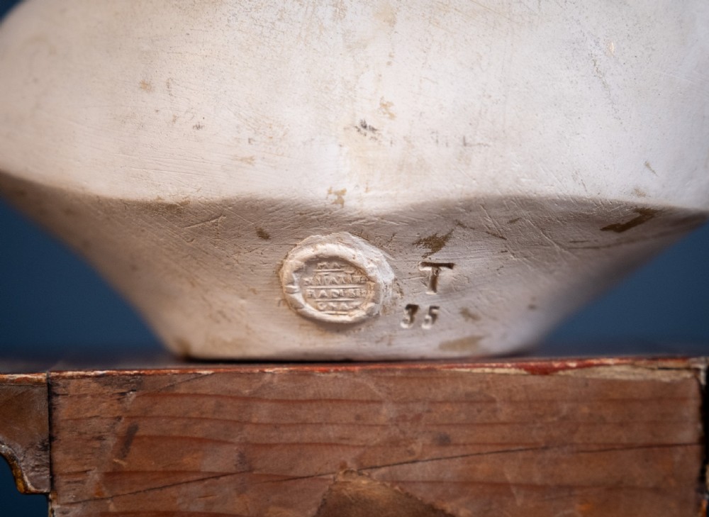 Plaster Bust Of Infant On Giltwood Plinth View IV