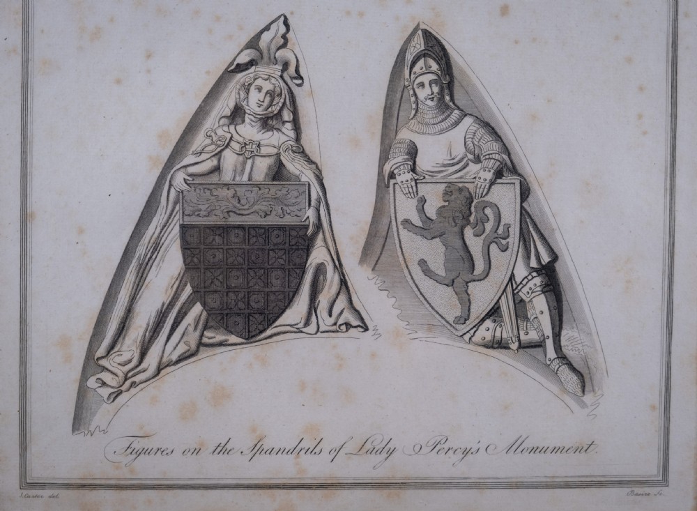 Six Large Architectural Engravings by James Basire I (1730-1802) - After J. Schnebbelie (1760-1792) View IV
