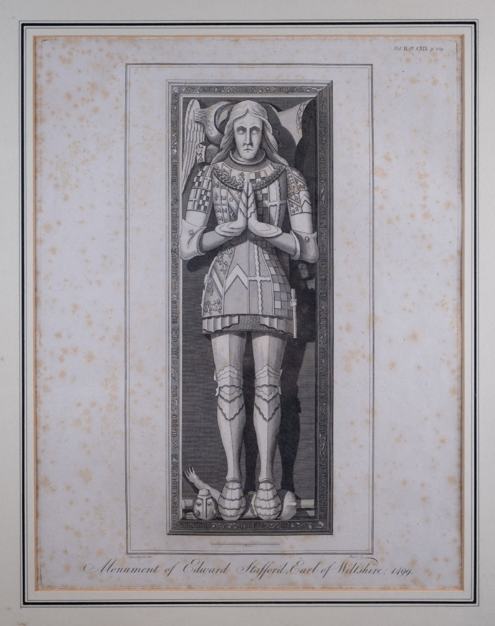 Six Large Architectural Engravings by James Basire I (1730-1802) - After J. Schnebbelie (1760-1792) View VII
