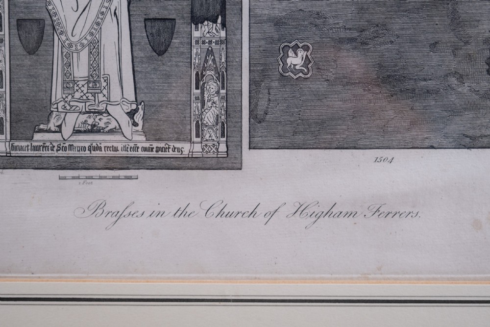 Six Large Architectural Engravings by James Basire I (1730-1802) - After J. Schnebbelie (1760-1792) View XI