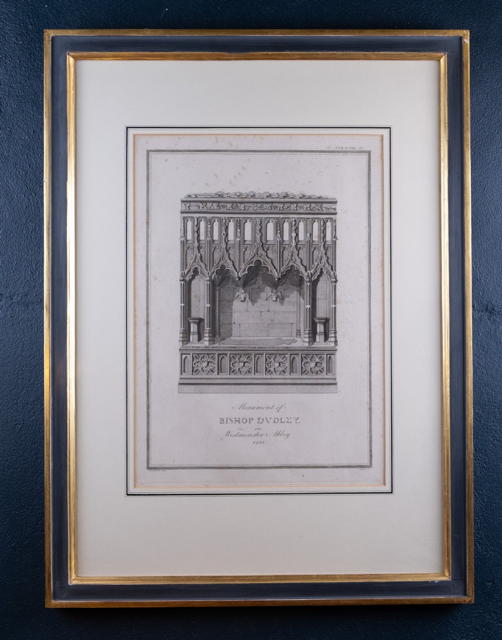 Six Large Architectural Engravings by James Basire I (1730-1802) - After J. Schnebbelie (1760-1792) View XII