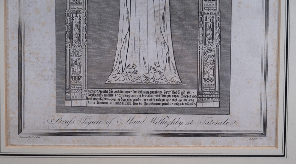 Six Large Architectural Engravings by James Basire I (1730-1802) - After J. Schnebbelie (1760-1792) View XVII
