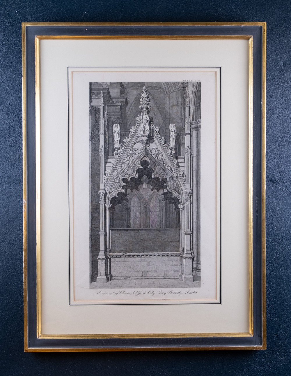 Six Large Architectural Engravings by James Basire I (1730-1802) - After J. Schnebbelie (1760-1792) View XVIII