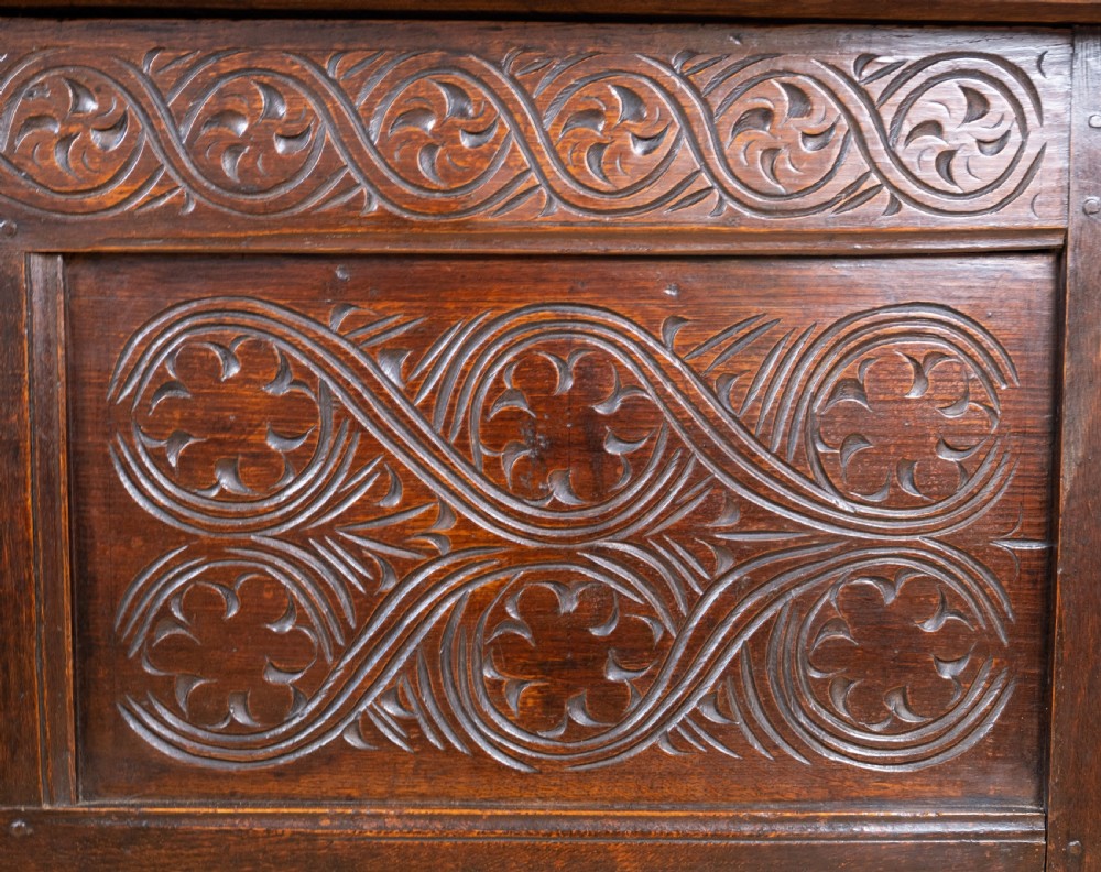 Large 17th Century Oak Coffer View VI