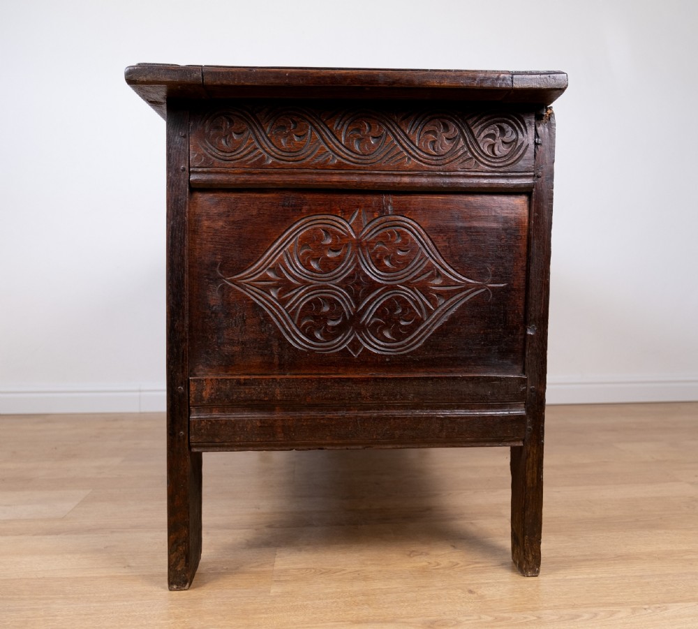 Large 17th Century Oak Coffer View VII