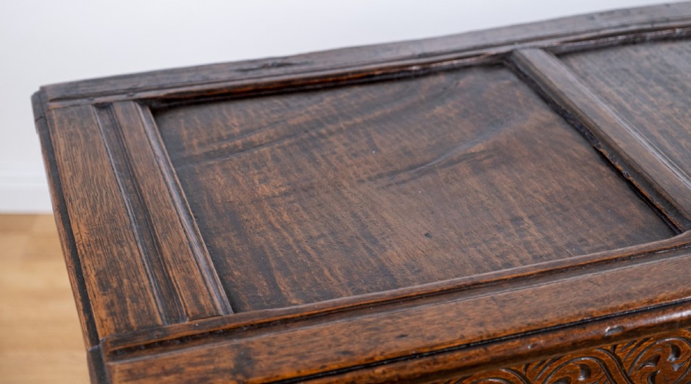 Large 17th Century Oak Coffer View XIV