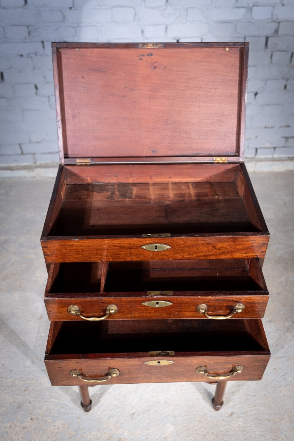 18th Century Mahogany Cabinet On Stand View IX
