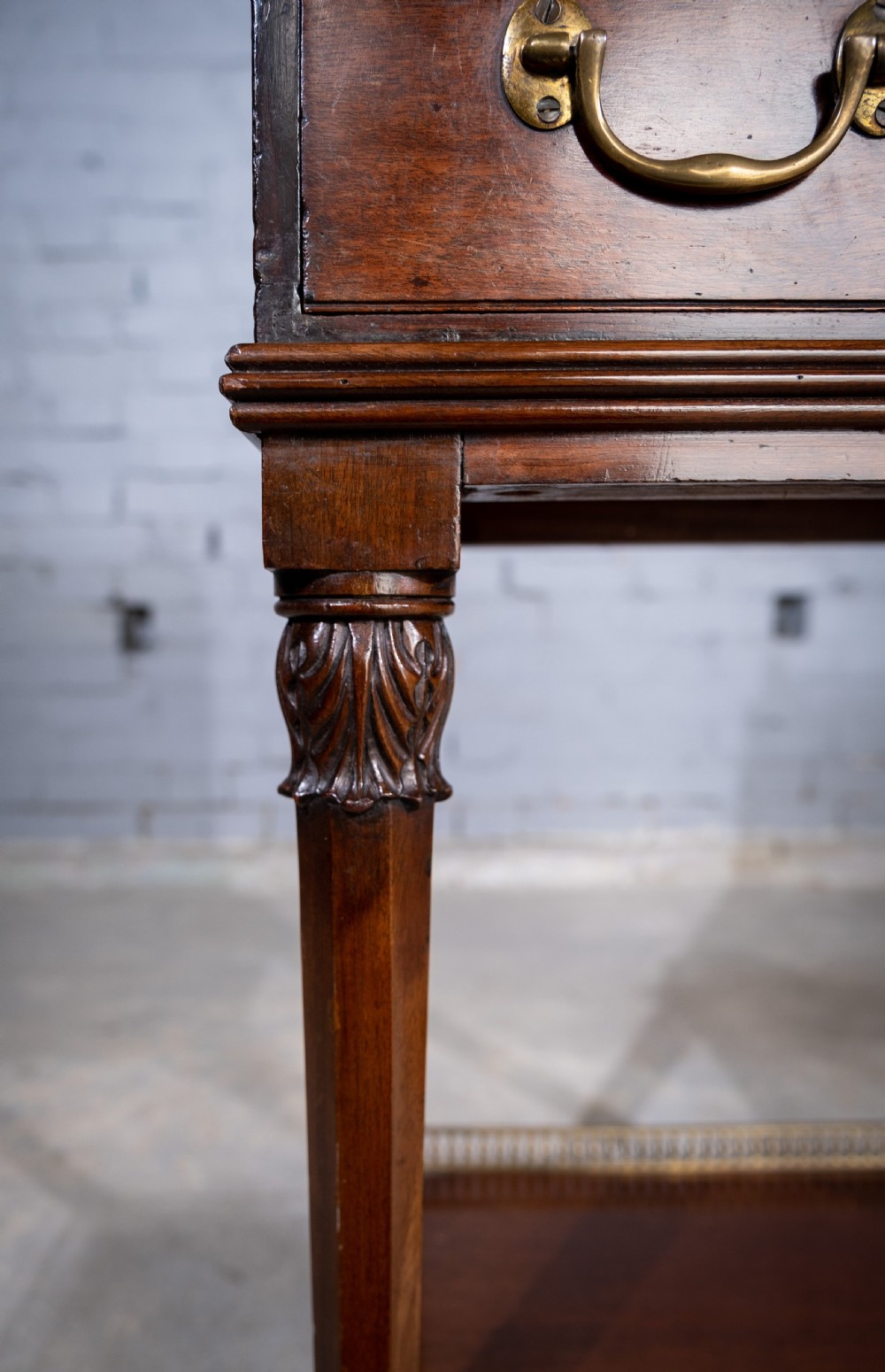18th Century Mahogany Cabinet On Stand View XV