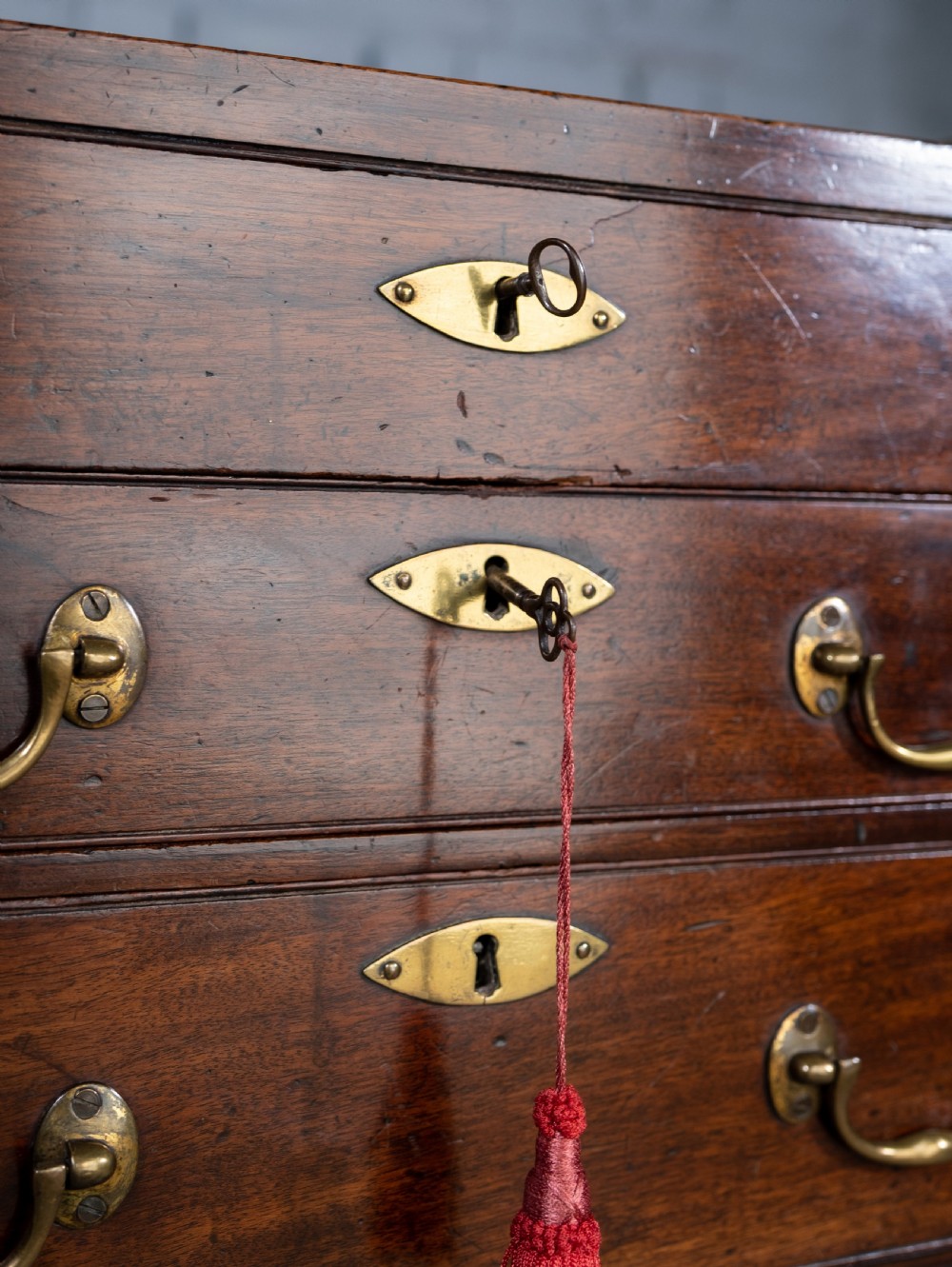 18th Century Mahogany Cabinet On Stand View XVI