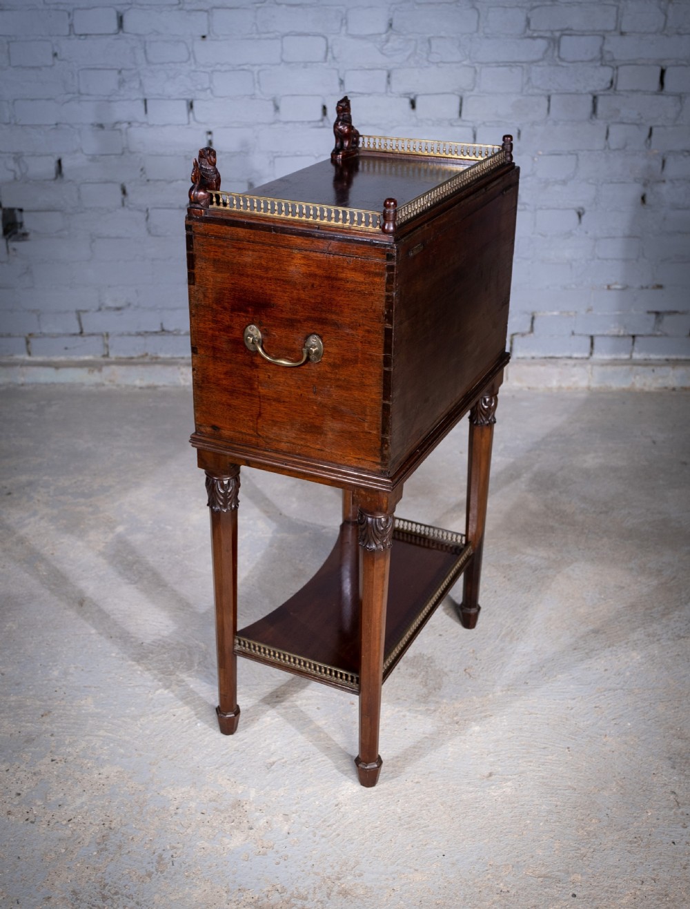18th Century Mahogany Cabinet On Stand View XIX