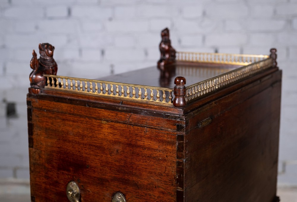18th Century Mahogany Cabinet On Stand View XX