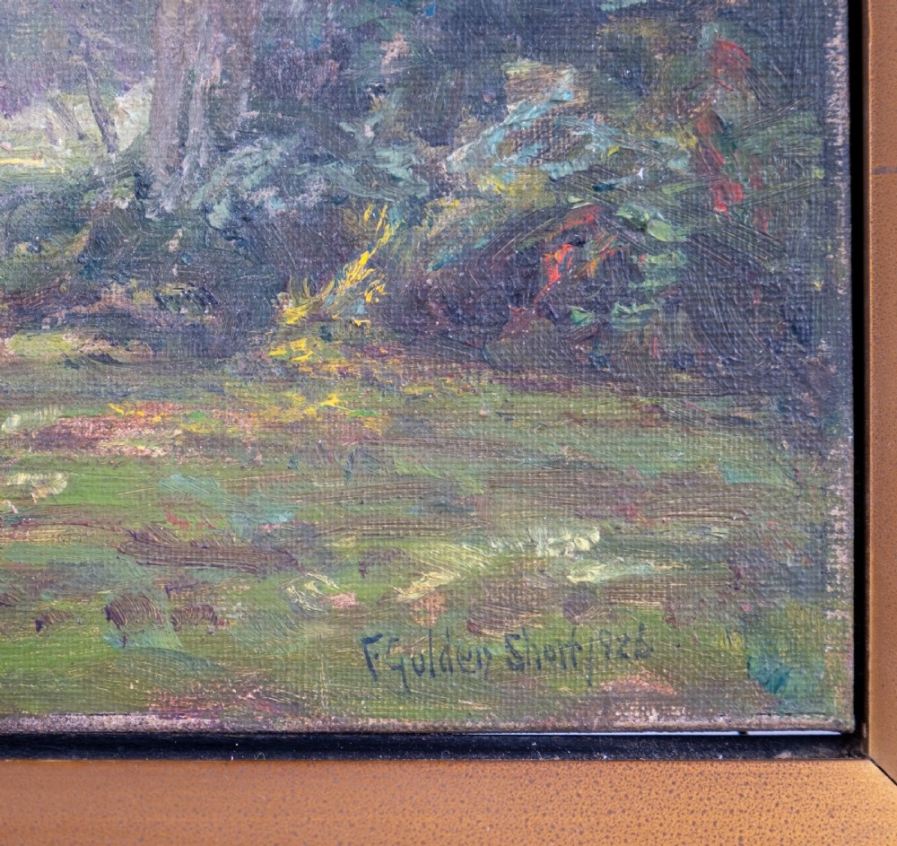 Frederick Golden Short (British, 1863-1936) - Woodland Scene. Oil On Canvas. View III