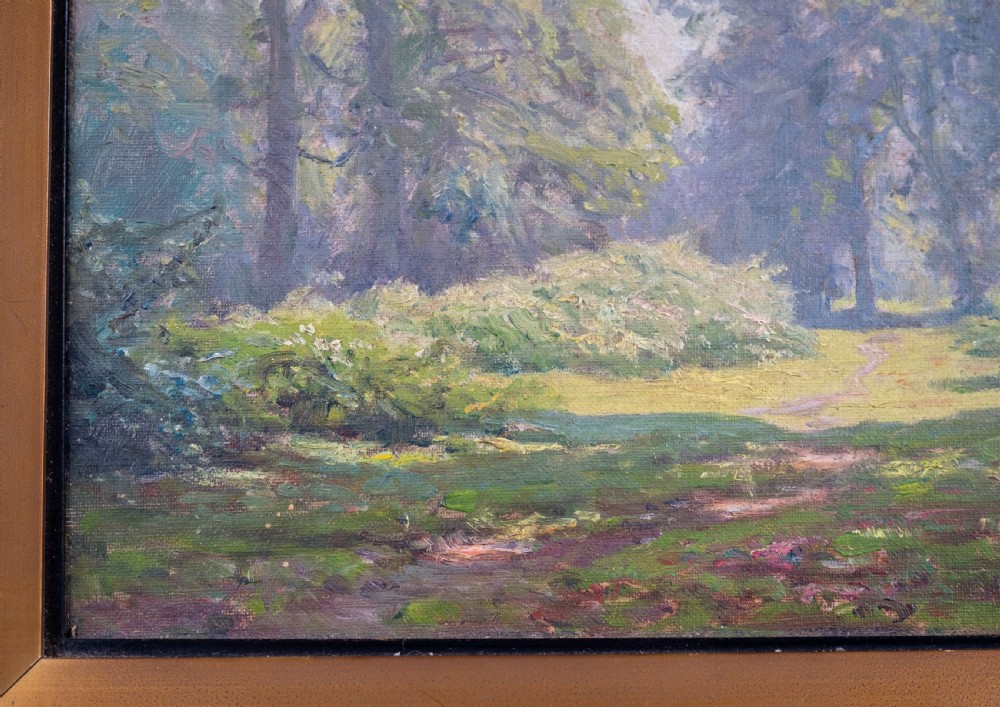 Frederick Golden Short (British, 1863-1936) - Woodland Scene. Oil On Canvas. View IV