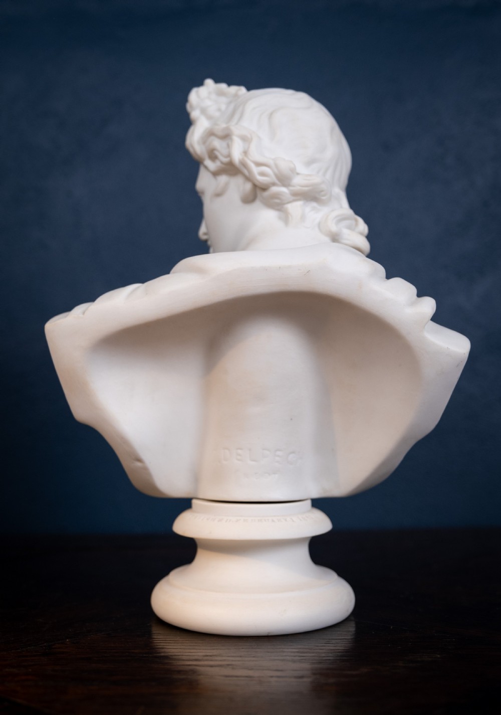 19th Century Art Union Of London Parian Bust of Apollo View VI