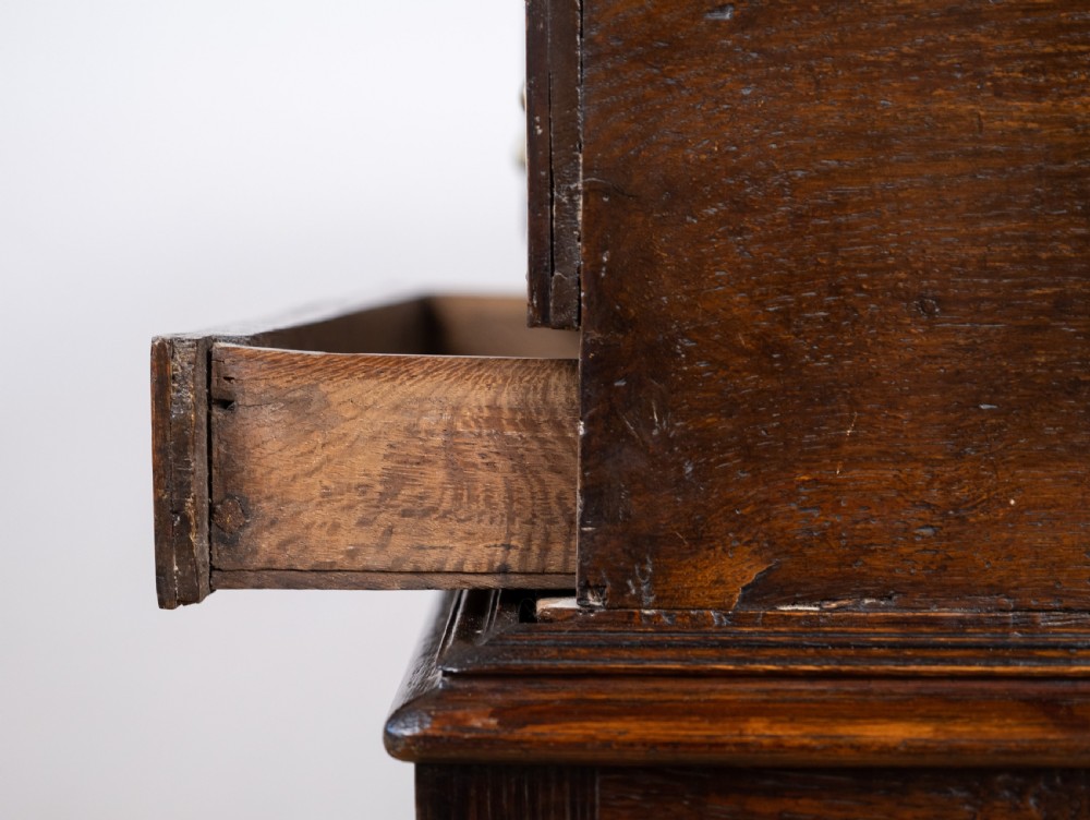 17th Century Oak Bible Box On Later Stand View IX