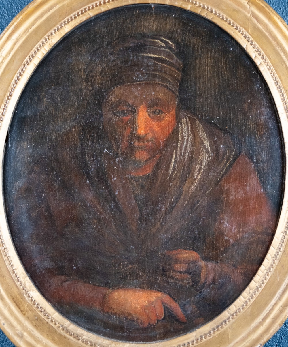 The Money Lender - 18th Century Oil On Panel. View II