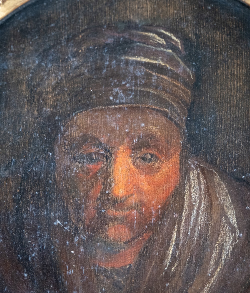 The Money Lender - 18th Century Oil On Panel. View III