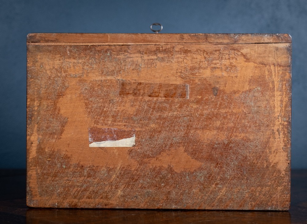 Victorian Walnut Tunbridge Ware Writing Slope View XX