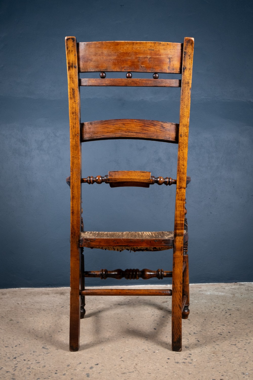 East Anglian Fruitwood & Ash 'Button Back' Country Chair View VII
