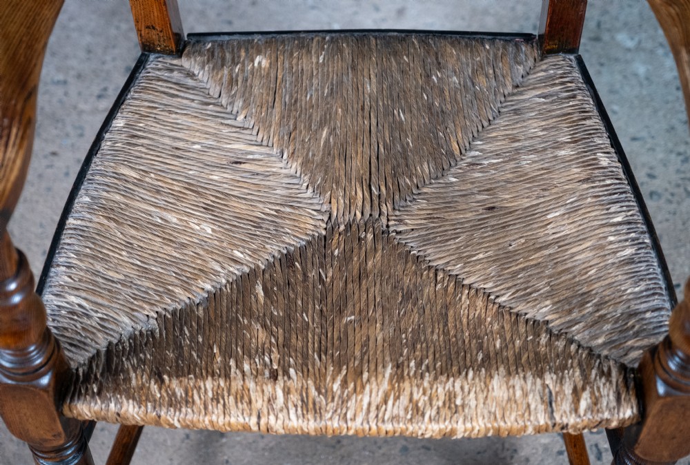 East Anglian Fruitwood & Ash 'Button Back' Country Chair View XIII