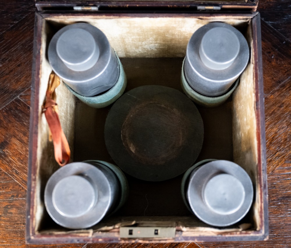 18th Century Black & Gold Lacquer Tea Caddy View XII