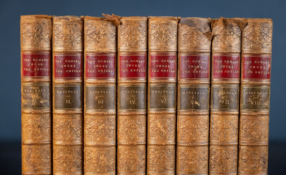 1865 History Of The Romans Under The Empire by Charles Merivale - 8 Volume Book Set. View II