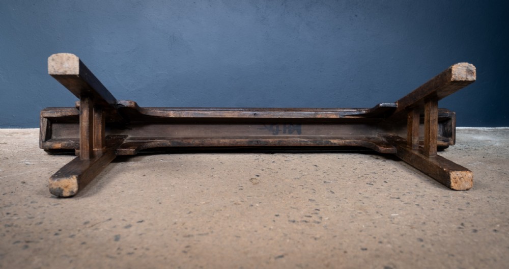 19th Century Chinese Elm Bench View X