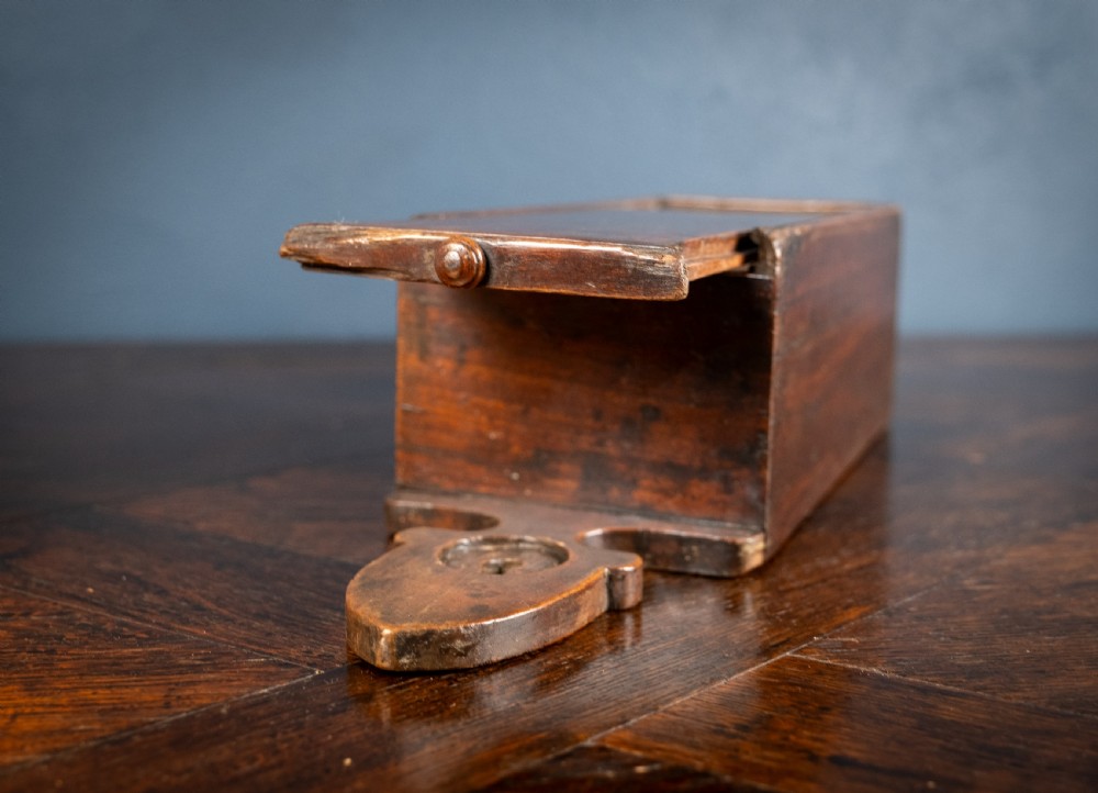 Georgian Elm Candle Box View IV