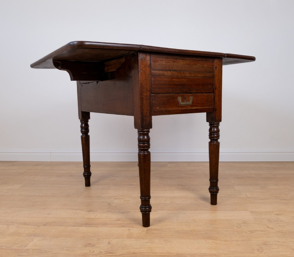Regency Mahogany Metamorphic Campaign Desk / Dining / Dressing Table View XIV