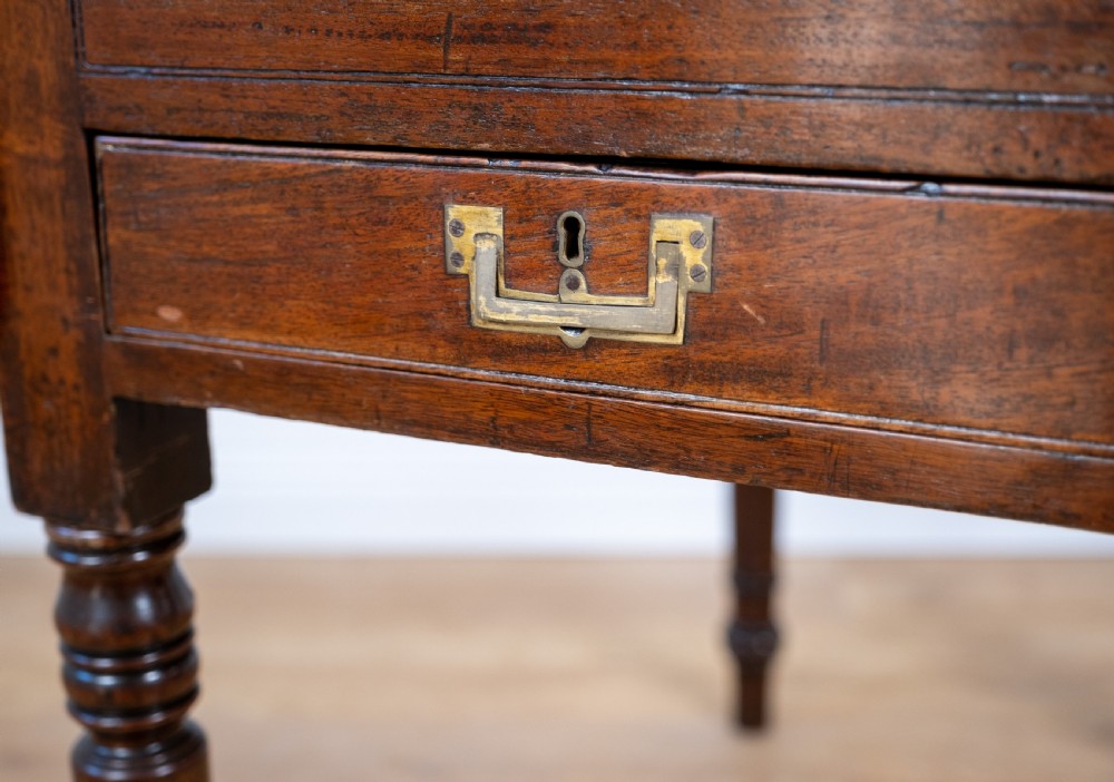 Regency Mahogany Metamorphic Campaign Desk / Dining / Dressing Table View XXVIII