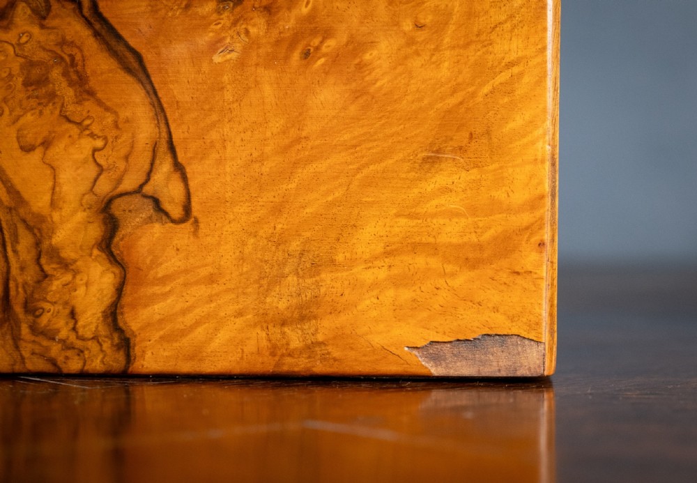 Victorian Burr Walnut Vanity / Dressing Box View XXIV