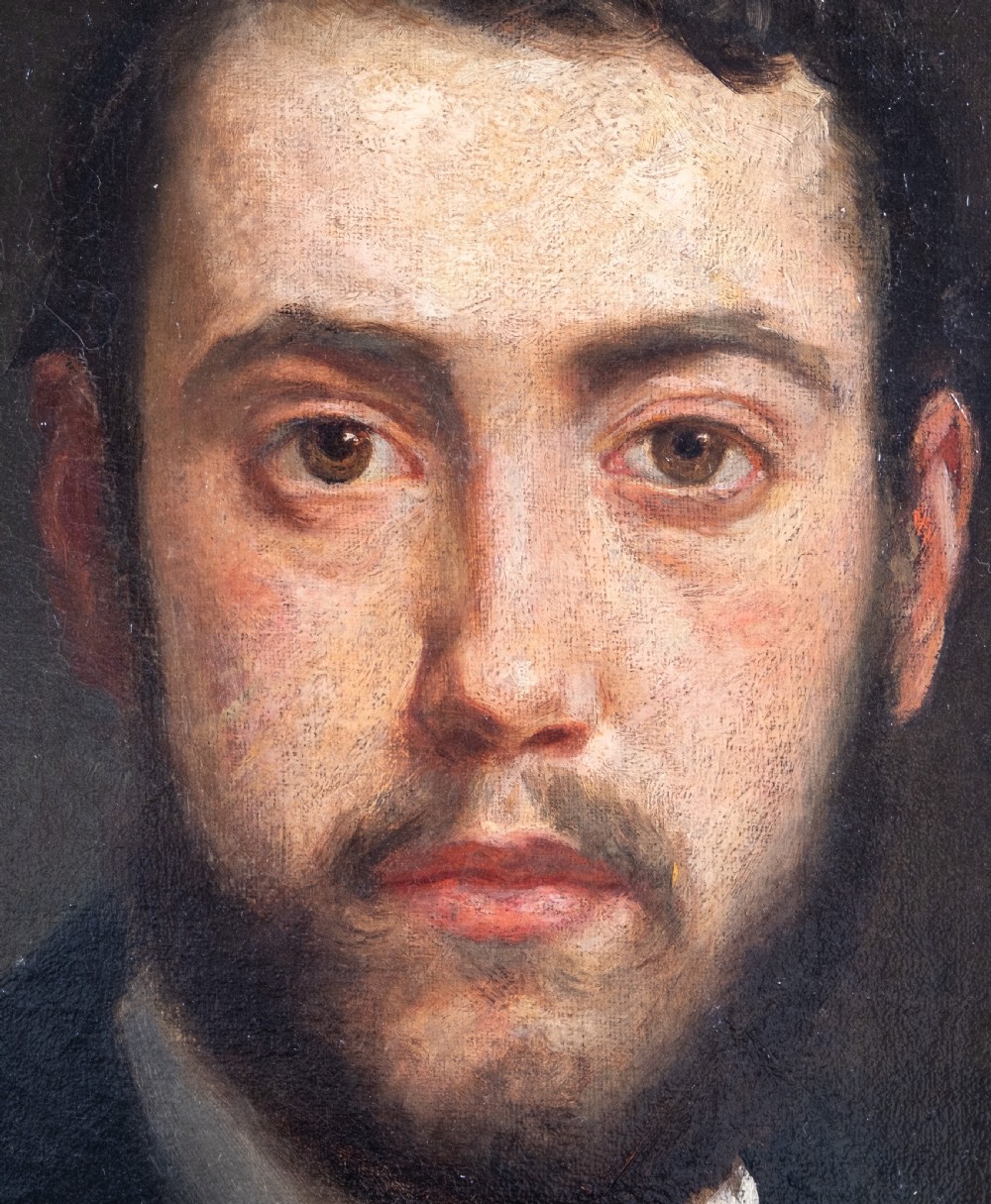 Carlton Alfred Smith (1853-1946) - Self Portrait. View V