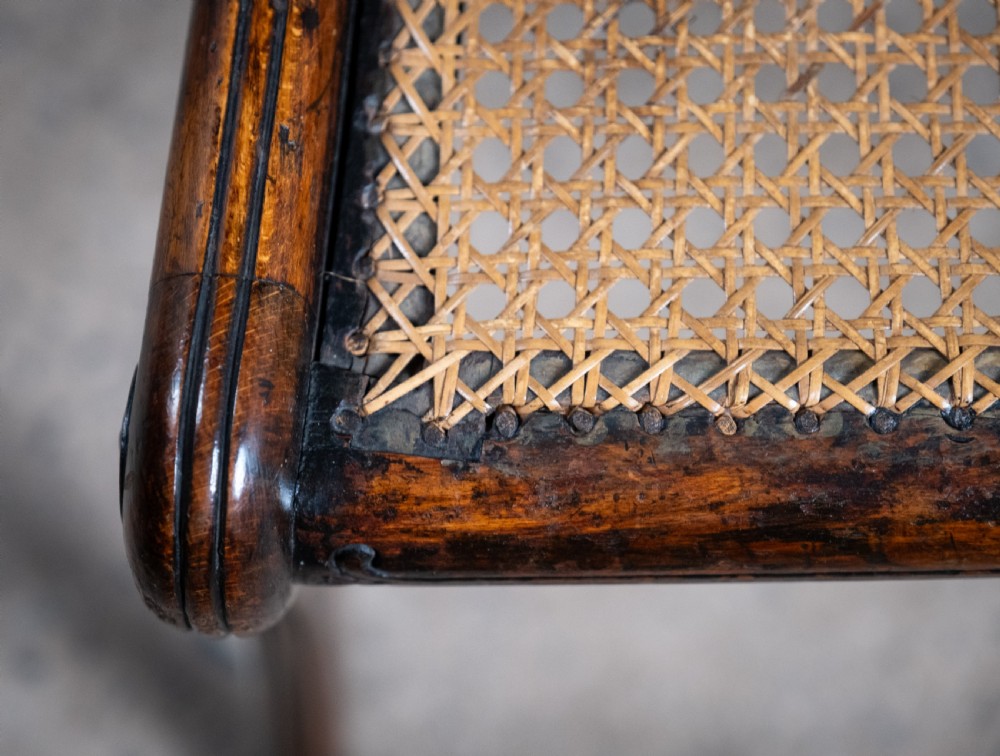 Six Regency Mahogany & Caned Dining Chairs In The Manner Of Gillows. View XXI