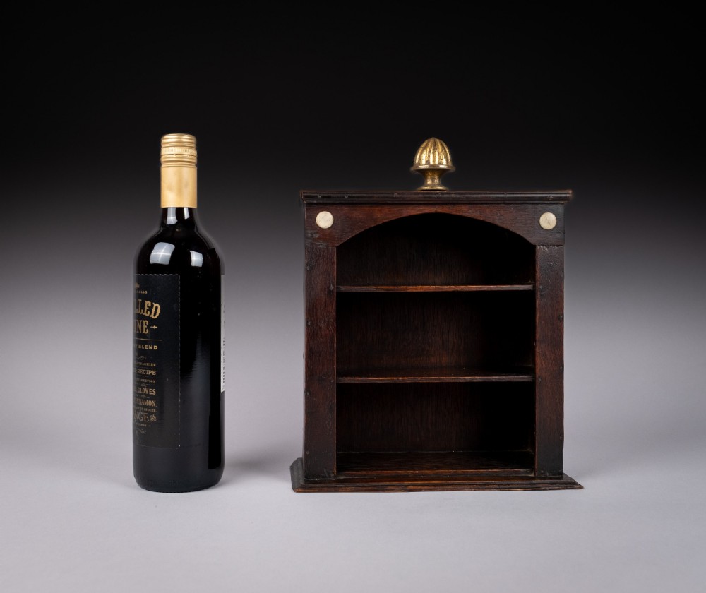 Vernacular Early 19th Century Table Top Open Cupboard View II