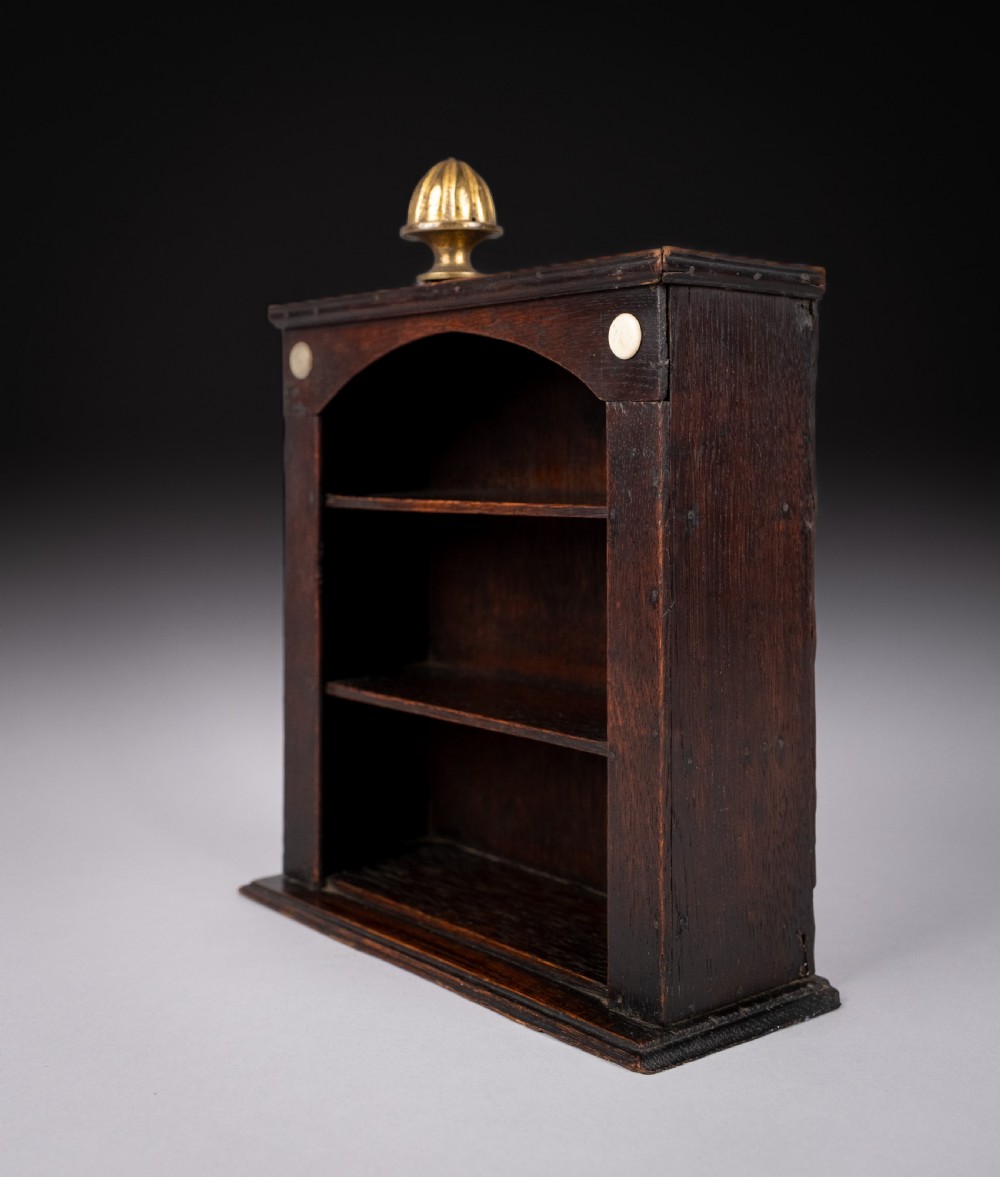 Vernacular Early 19th Century Table Top Open Cupboard View V