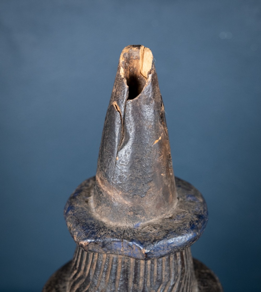Early 20th Century Yaka Initiation Mask, D. R. Congo. View X