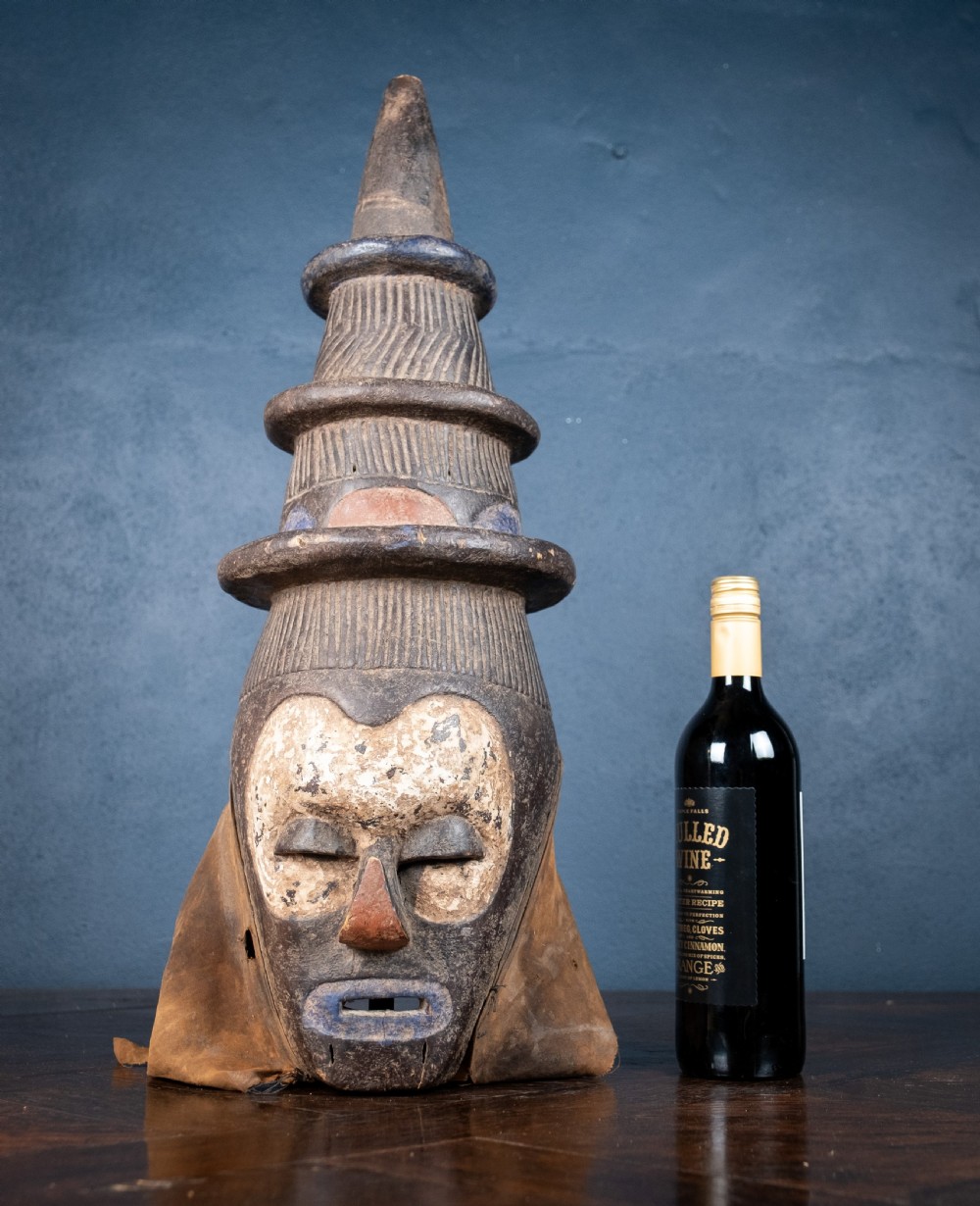Early 20th Century Yaka Initiation Mask, D. R. Congo. View XIII