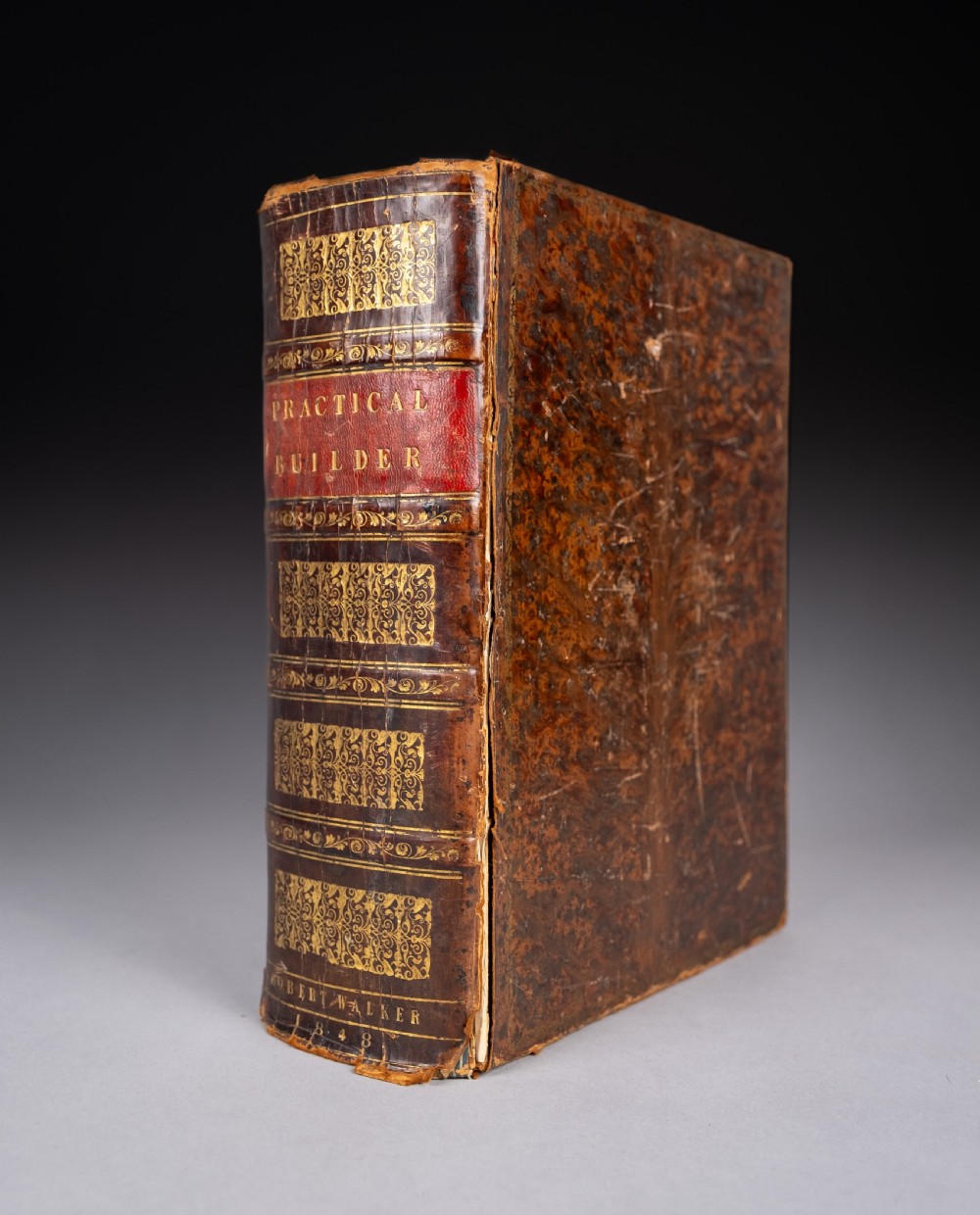 1848 The New And Improved Practical Builder by Peter Nicholson. Book. 