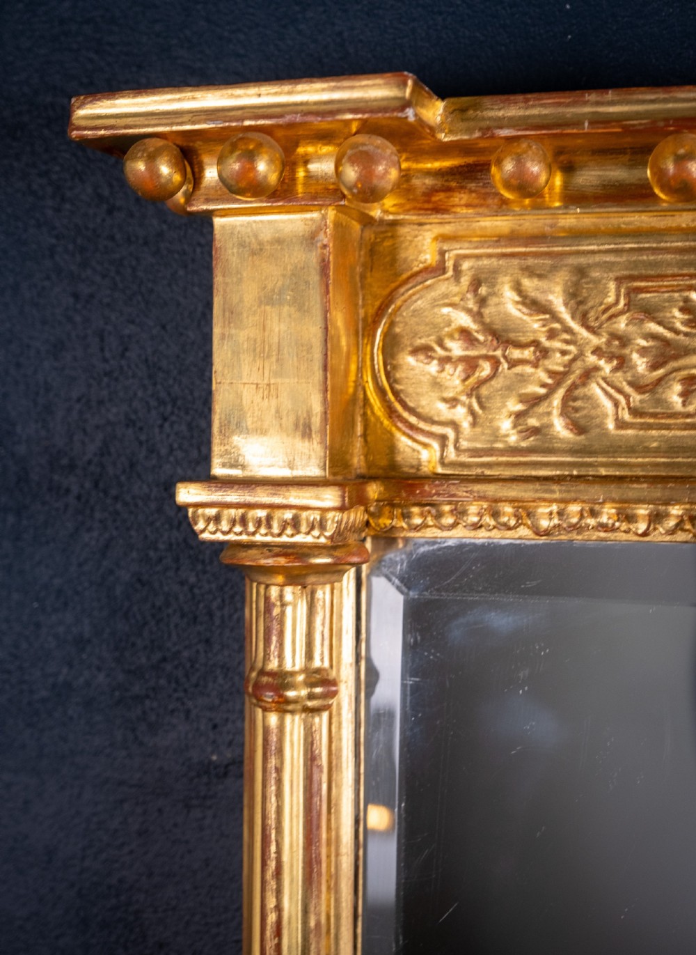 Mid 19th Century Giltwood Pier Mirror View IV