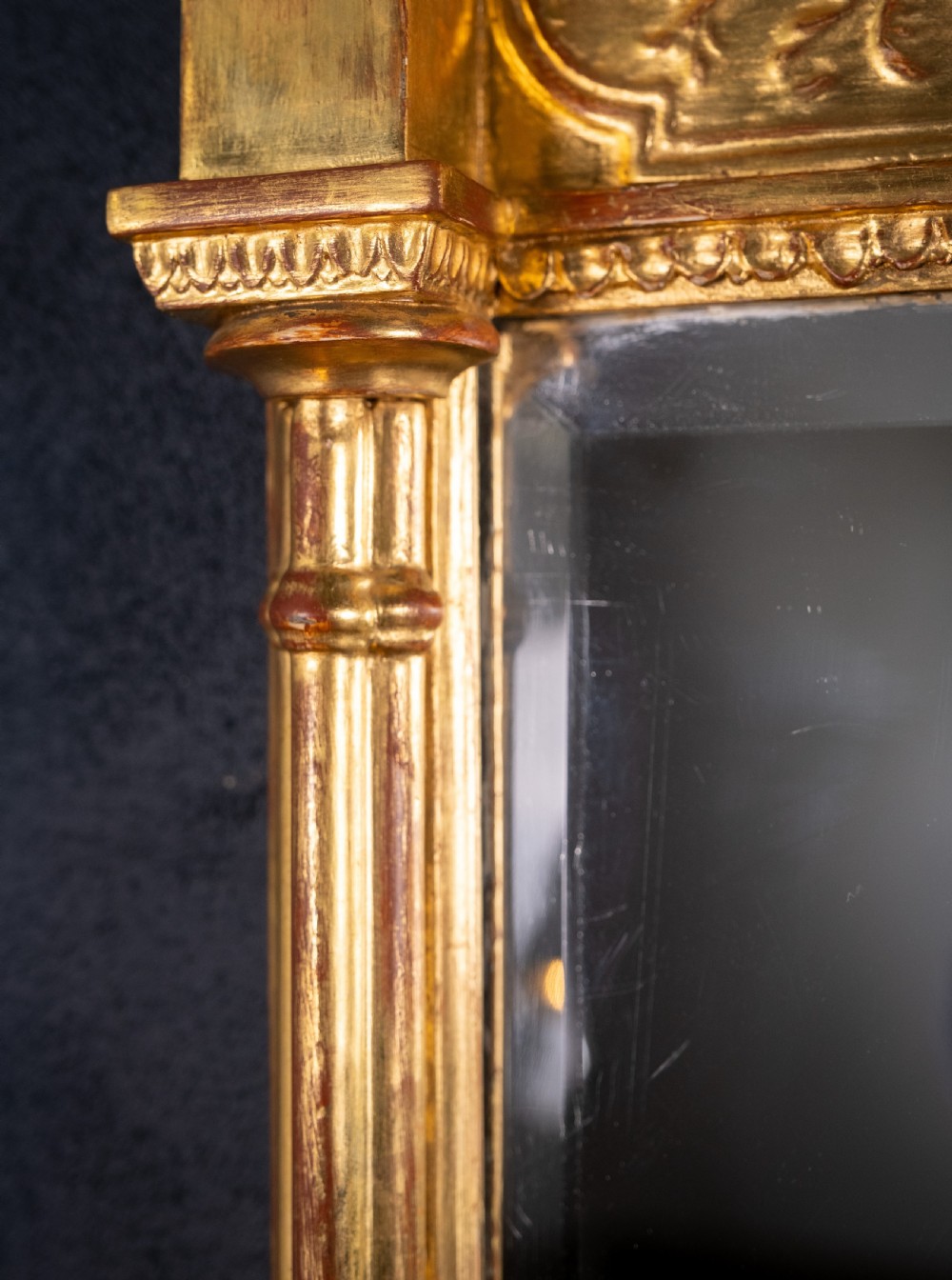 Mid 19th Century Giltwood Pier Mirror View VII