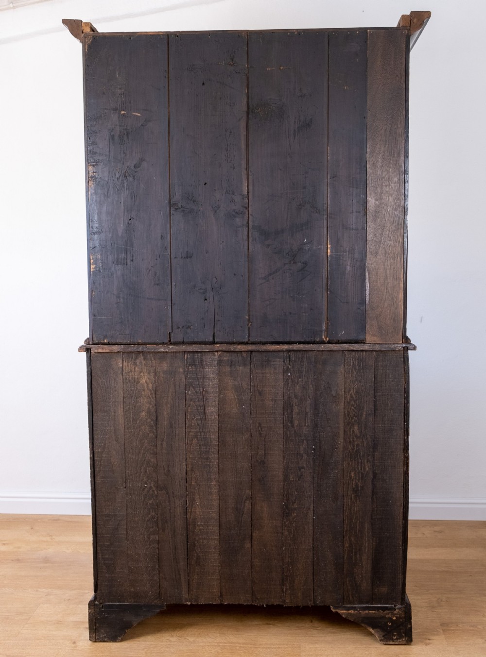 Georgian Oak Bookcase Cupboard, c.1800 View X