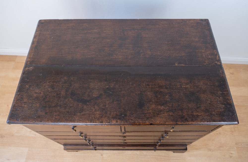 Georgian Oak Bookcase Cupboard, c.1800 View XI