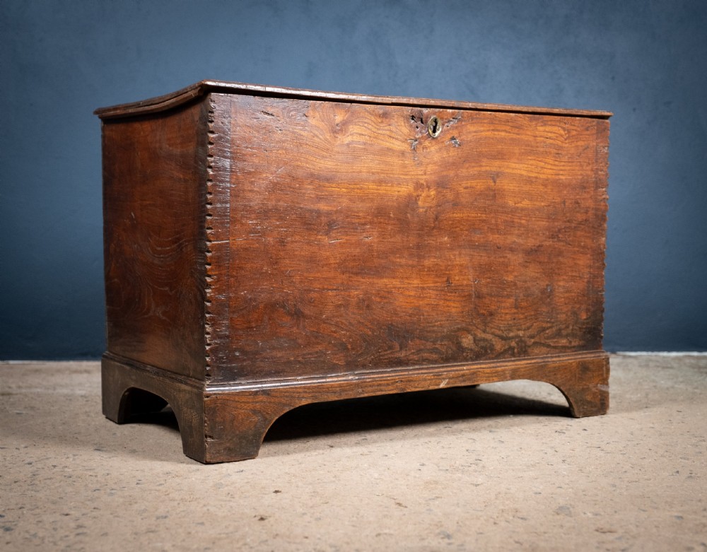 Late 18th Century Elm Coffer View III