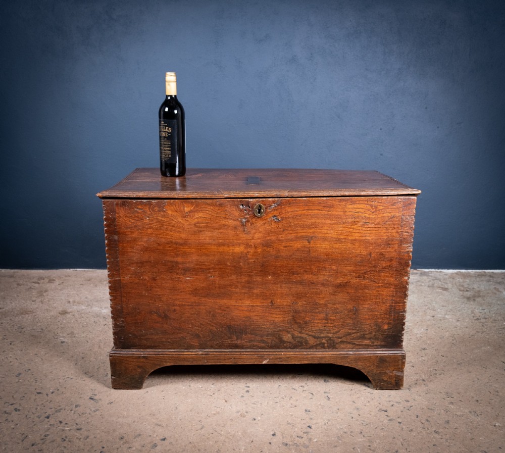 Late 18th Century Elm Coffer View VI