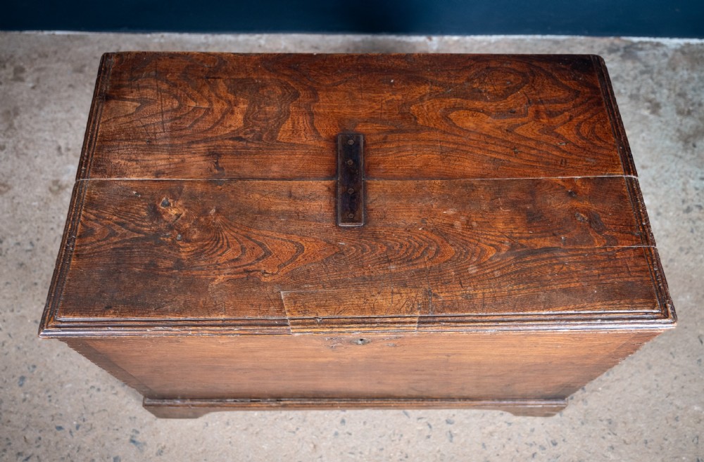 Late 18th Century Elm Coffer View IX