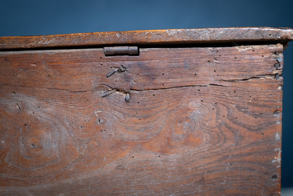 Late 18th Century Elm Coffer View XIV