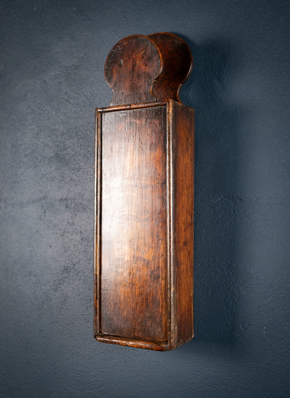 18th Century Oak Candle Box View III