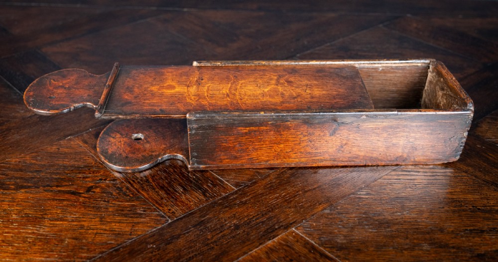 18th Century Oak Candle Box View VI
