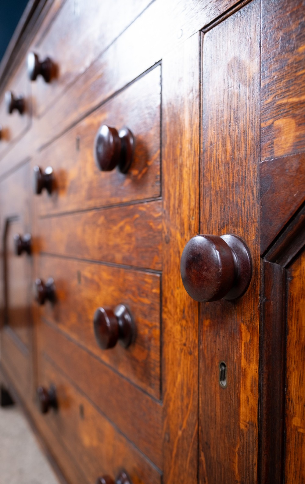 19th Century Welsh Oak Dresser & Rack View V